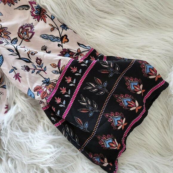 Beach Lunch Lounge Womens Spring Floral Vacay Dress‎ sz Large - Picture 7 of 10